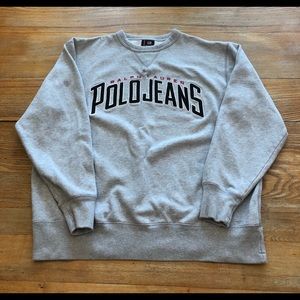 Vintage Ralph Lauren Grey Crewneck Sweatshirt